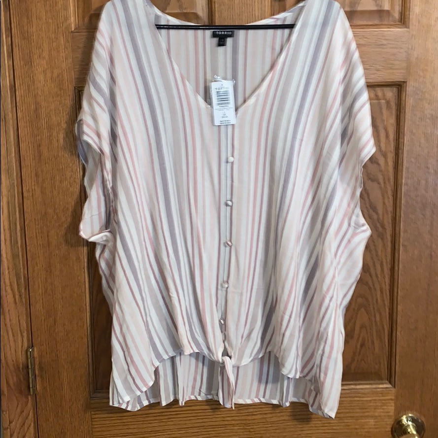 Torrid Striped Dolman
